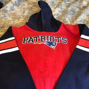 New England Patriots sweatshirt